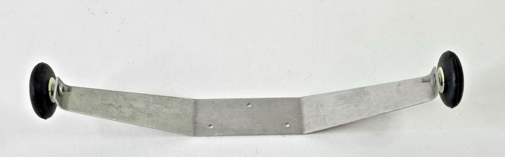 Vintage 11" RC Airplane Aluminum Landing Gear Fuselage Mount